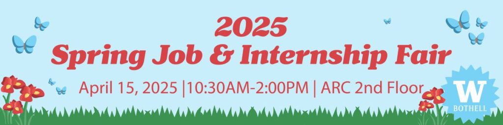 2025 Spring Career Fair Banner