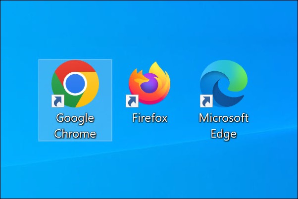 Chrome, Firefox and Edge browsers shortcuts