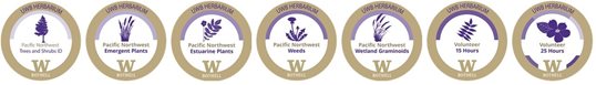 UW Bothell Herbarium digital badges
