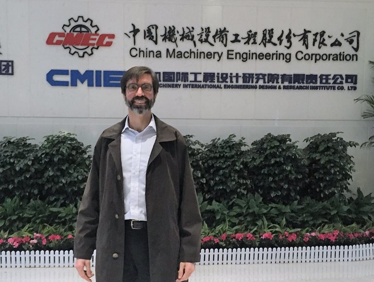 Eric Salathe in China.