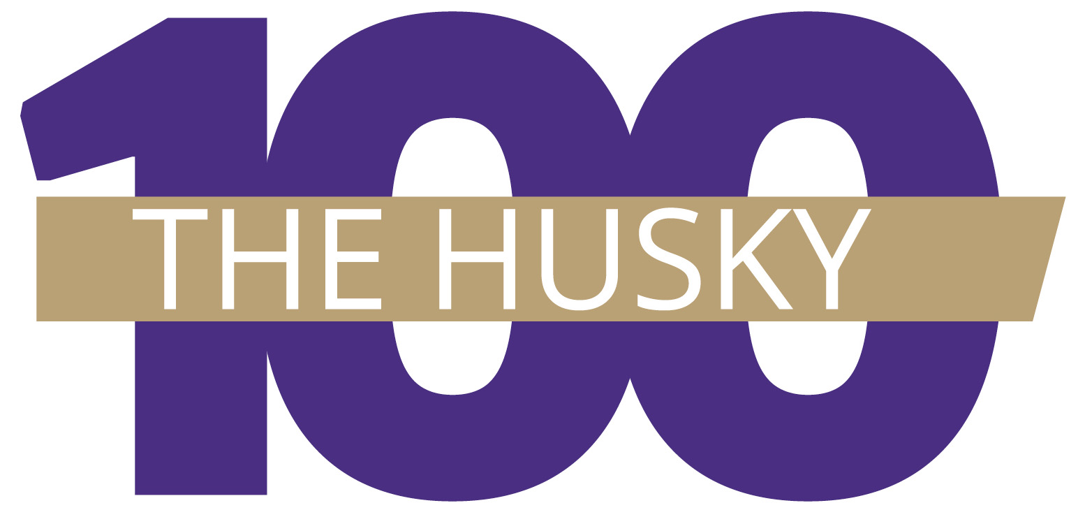 Husky 100 logo