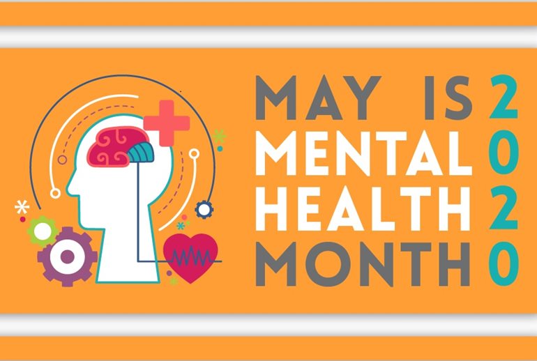 Mental Health Month graphic
