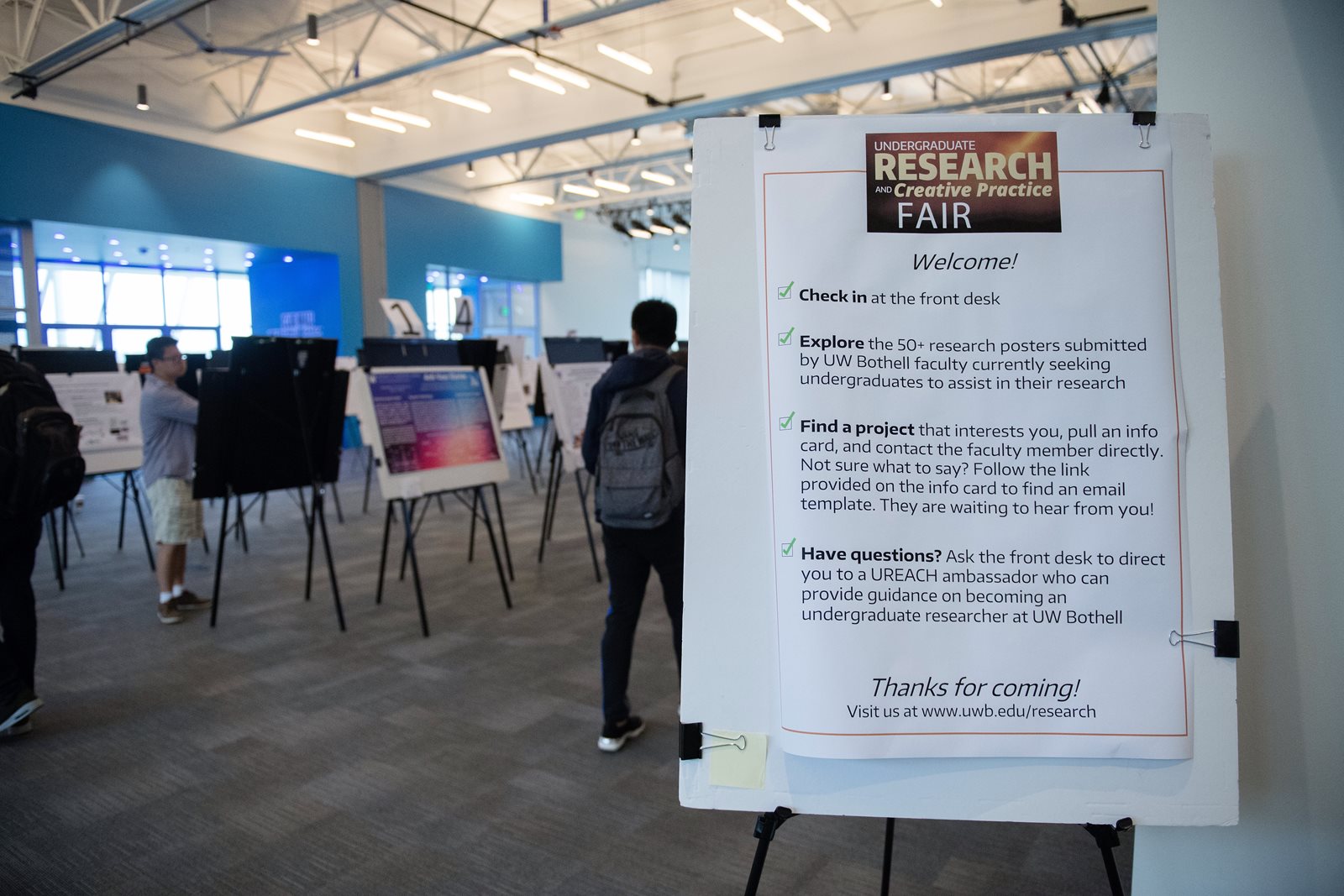 Welcome to the Undergraduate Research Fair