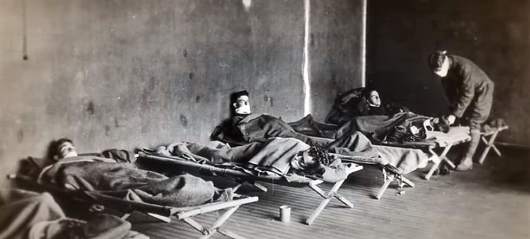 Influenza patients during WWI